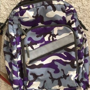 LL Bean Camo Backpack